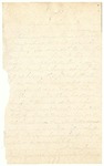 Letter to Julia Patterson from an unidentified person dated June 3, 1864 by Unknown