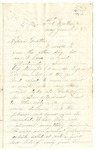 Letter from John H. Patterson to his mother Julia dated June 1, 1864