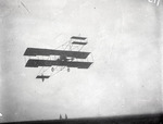 Charles Foster Willard flying a Curtiss aircraft at the Harvard-Boston Aero Meet, September, 1910 by Anthony Philpott