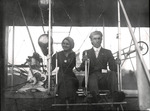 George Beatty and Genevieve O'Hagan in a Wright Model A Flyer at the Harvard-Boston Aero Meet, August - September, 1911 by Anthony Philpott