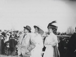Distinguished spectators at the Harvard-Boston Aero Meet, September, 1910