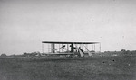 George Beatty flying a Wright Model A Flyer at the Harvard-Boston Aero Meet, August - September, 1911 by Anthony Philpott