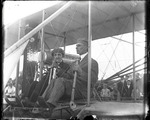 Harry Atwood and Charles Hamilton in a Wright Model A Flyer at the Harvard-Boston Aero Meet, August - September, 1911