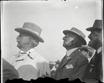 Three distinguished spectators at the Harvard-Boston Aero Meet, August - September, 1911