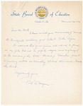 Letter, 1956 November 26, Ruth D. Mayne to Mr. Marti [Fritz Marti]