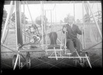 Pilot Seated in Wright Model B