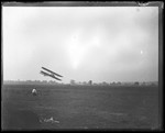 Wright Model B flying above a Field