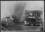 Fire on Main Street, Xenia by Dayton Daily News and Al Wilson