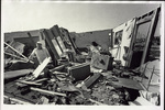 Destroyed Living Room by Dayton Daily News and Walt Kleine
