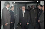 Franjo Tuđman Enters the Press Room at the Signing of the Dayton Peace Agreement by Dayton Daily News and Jan Underwood