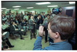 Camera Operator Recording Press at the Signing of the Dayton Peace Agreement by Dayton Daily News and Jan Underwood