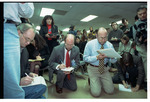 Members of the Press Taking Notes at the Signing of the Dayton Peace Agreement by Dayton Daily News and Jan Underwood