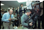 Members of the Press Taking Notes at the Signing of the Dayton Peace Agreement by Dayton Daily News and Jan Underwood