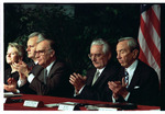 International Officials At the Dayton Peace Accords Signing by Dayton Daily News and Jan Underwood