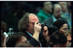 Member of the Press Taking a Photograph at the Signing of the Dayton Peace Agreement by Dayton Daily News and Jan Underwood