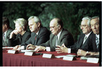 International Officials At the Dayton Peace Accords Signing Table by Dayton Daily News and Jan Underwood