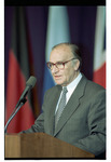 Alija Izetbegović Speaks at the Dayton Peace Accords by Dayton Daily News and Jan Underwood