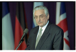 Franjo Tuđman Speaks at the Dayton Peace Accords by Dayton Daily News and Jan Underwood
