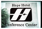 Hope Hotel Conference Center Sign the Day After the Dayton Peace Accords by Dayton Daily News and Jan Underwood