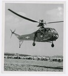 Sikorsky R-4 on the Wright Patterson Air Field 1944 by Dayton Daily News
