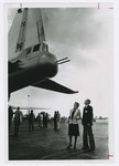 Doreen and Robert Henning Looking at a Boeing B-29 Superfortress by Dayton Daily News and Skip Peterson