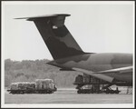 Red Cross Supplies Being Loaded Into a C5 MAC Plane by Dayton Daily News and Charles Steinbrunner