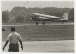 Douglas C-74 Globemaster Making Its Final Landing by Dayton Daily News and Bill Koehler