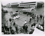 Press Meeting In Front of a McDonnell Douglas F-4 Phantom II by Dayton Daily News and Bill Koehler