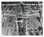 A scaffolding and frame by Dayton Daily News and Bill Garlow