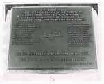 Memorial Plaque Dedicated to the Lives Lost in the May 6, 1981 Crash by Dayton Daily News and Charles Steinbrunner