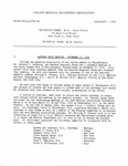 News Bulletin - January, 1952 by Civil Aviation Medical Association