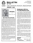 Bulletin - August, 1983 by Civil Aviation Medical Association