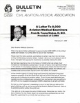 Bulletin - February, 1989 by Civil Aviation Medical Association