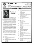 Bulietin - August 1990 by Civil Aviation Medical Association