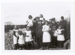 Fred Marshall with children