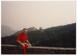 Photograph of Senator Horn at the Great Wall of China