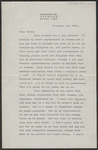 Letter, November 15, 1923, Katharine Wright  to Harry [Henry J. Haskell]