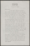 Letter, January 10, 1924, Katharine Wright to Harry [Henry J. Haskell] by Katharine Wright Haskell