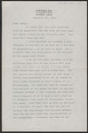 Letter, February 25, 1924, Katharine Wright  to Harry [Henry J. Haskell]