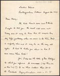 Letter, August 30, 1924, Katharine Wright  to Harry [Henry J. Haskell]