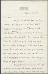 Letter, September 25, 1924, Katharine Wright  to Harry [Henry J. Haskell]