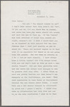 Letter, November 6, 1924, Katharine Wright  to Harry [Henry J. Haskell]