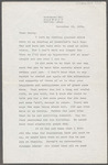 Letter, November, 19, 1924, Katharine Wright  to Harry [Henry J. Haskell]