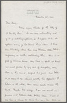 Letter, November 25, 1924, Katharine Wright  to Harry [Henry J. Haskell]