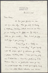 Letter, March 5, 1925, Katharine Wright  to Harry [Henry J. Haskell]