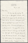 Letter, May 31, 1925, Katharine Wright to Harry [Henry J. Haskell]