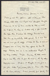 Letter, Evening of January 19, 1926 and Undated Attachment, Katharine Wright to Henry J. Haskell