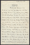Letter, January 21 to 22, 1926, Katharine Wright to Henry J. Haskell