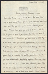 Letter, Evening of February 1, 1926, Katharine Wright to Henry J. Haskell