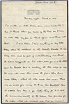 Letter, Evening of March 8, 1926, Katharine Wright to Henry J. Haskell